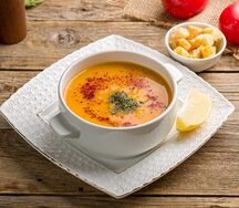 Суп-пюре из чечевицы