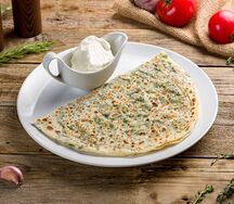 Кутаб с зеленью