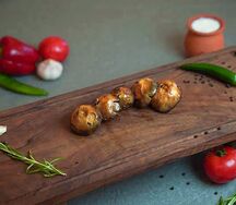 Шашлык из шампиньонов