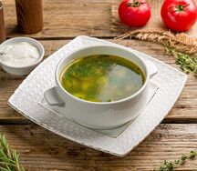 Щи зеленые с телятиной