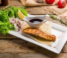 Шашлык из семги