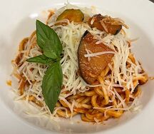 Паста с овощами