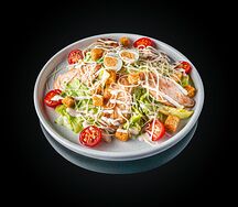 Салат Цезарь с курицей