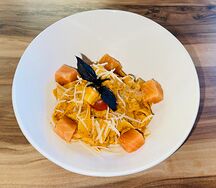 Паста с лососем