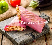 Шаурма в беконом лаваше