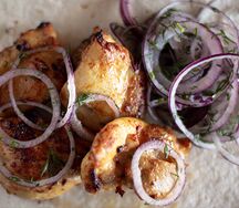 Шашлык из куриного бедра