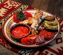 Куриные шашлычки