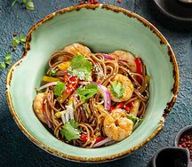 Лапша соба Креветка