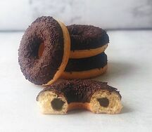 Пончик Три шоколада