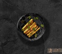 Запеченные кабачки с пармезаном 