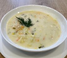 Суп сырный