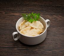 Вареники с картошкой и грибами