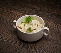 Мини-пельмешки с курицей
