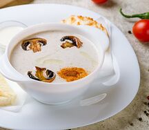 Шеф суп грибной