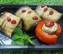 Баклажаны с орехами