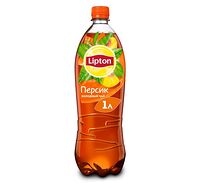 Чай Lipton чёрный с персиком