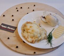 Запеченная куриная отбивная