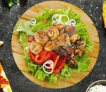Шашлык из шампиньонов