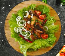 Шашлык из куриных крылышек