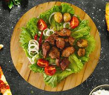 Шашлык из cвинoй шейки