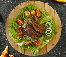 Шашлык из корейки
