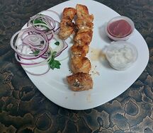 Шашлык из куриной грудки