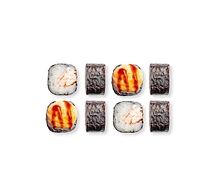 Запеченный мини с креветкой