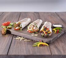 Бараний люля-кебаб в пите