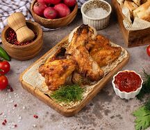 Шашлык из куриных крылышек