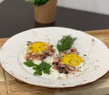 Глазунья из двух яиц