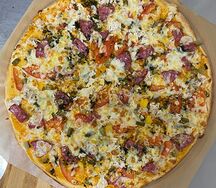 Пицца Деревенская 40см стандартное тесто