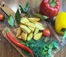 Картофельные дольки