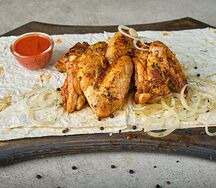 Куриные крылья на мангале
