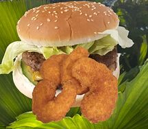 Бургер креветочный