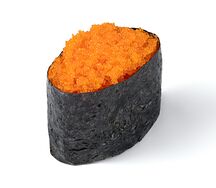 Гункан с икрой масаго