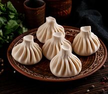 Хинкали с бараниной