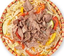 Фунчоза с говядиной