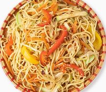 Сомен с овощами