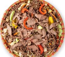 Соба с говядиной