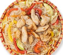 Фунчоза с курицей