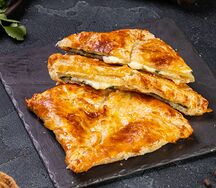 Пеновани с сыром и шпинатом