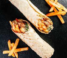 Шаурма фри со свининой