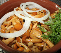 Опята маринованные