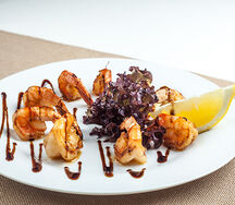 Хвосты тигровых креветок Марсель