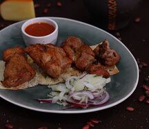Шашлык из cвинoй шейки