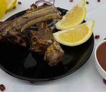 Шашлык из бараньей корейки