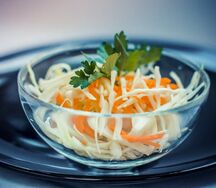 Салат из белокочанной капусты