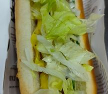 Хот-дог классический с куриной колбаской