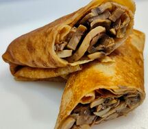 Блин с грибочками