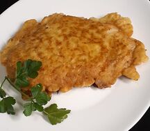 Курочка под сырной корочкой